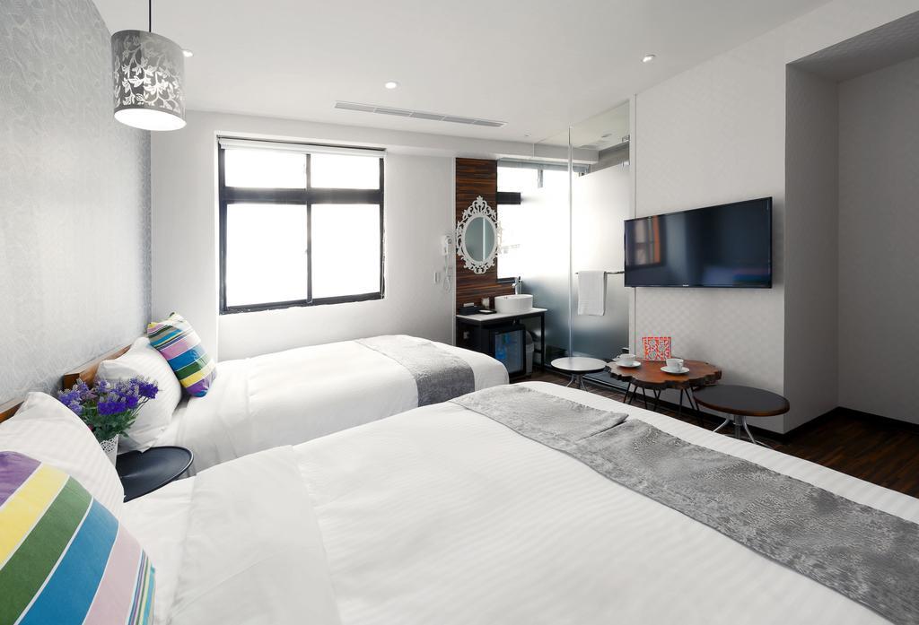 Herb Art Hotel Keelung Oda fotoğraf